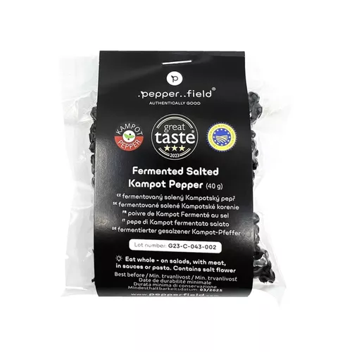 Fermentovaný Kampotský pepř - Prezidentská edice 40 g