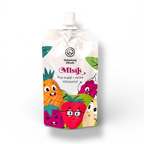 Mlsík taštička mandlová s jahodami