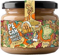 LIFELIKE Pecan white choco twister 300g