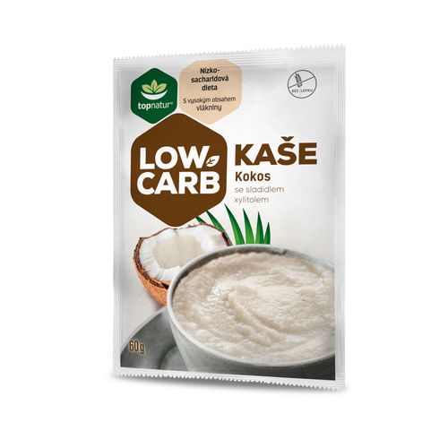 TOPNATUR s.r.o. TOPNATUR LOW CARB kaše kokosová 60 g