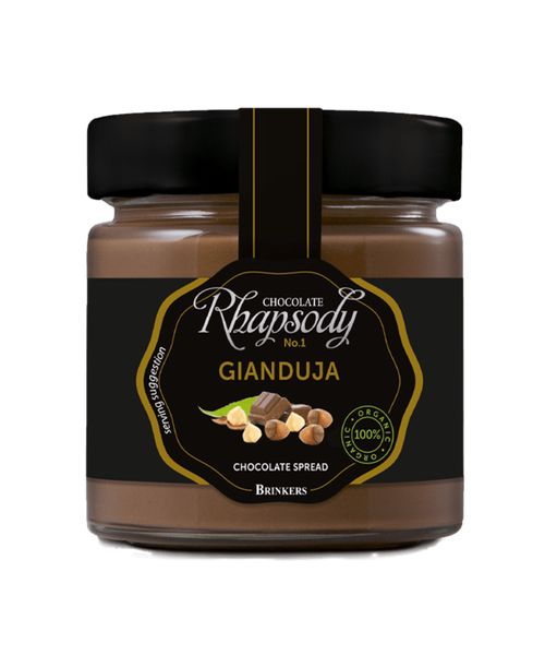 Chocolate Rhapsody Gianduja 23% hazelnuts BIO 200 g
