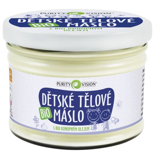 Purity Vision Dětské tělové máslo BIO 350 ml