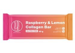 BrainMax Pure Collagen Bar, Raspberry & Lemon, kolagenová tyčinka malina & citron