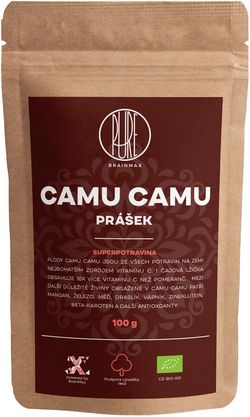 BrainMax Pure Camu Camu BIO prášek, 100 g *CZ-BIO-001 certifikát