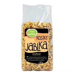 Jablka kostky nesířené 100 g