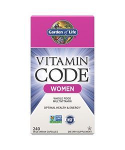 Garden of life Vitamin Code Women (multivitamín pro ženy) - 240 rostlinných kapslí