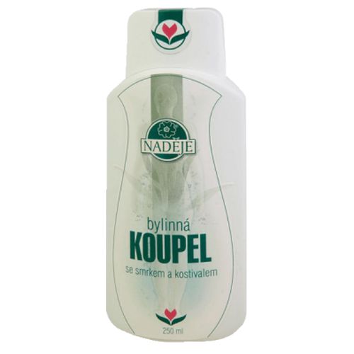 Naděje-byliny NADĚJE-PODHORNÁ Přírodní koupel - klouby, záda 250 ml