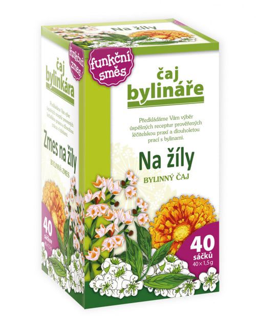 Apotheke Čaj Bylinář Na žíly 40 sáčků