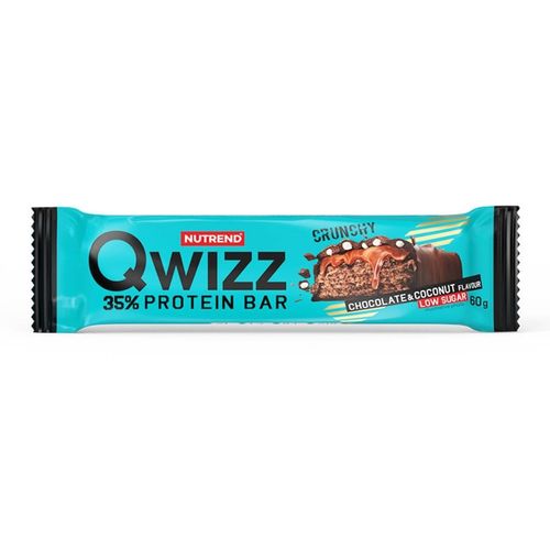 Nutrend Qwizz Protein Bar 60 g - čokoláda+kokos
