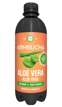 Long life biotea Kombucha Aloe Vera BIO 500 ml