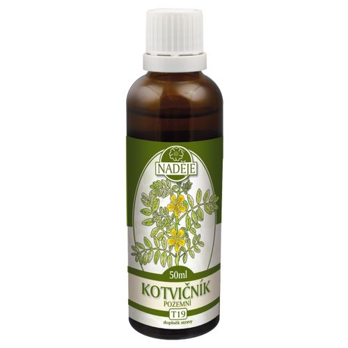 Naděje-byliny NADĚJE-PODHORNÁ Tinktura z bylin - Kotvičník pozemní 50 ml