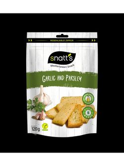 Snatt's Snatt´s - chlebíčky česnek, petržel 120g