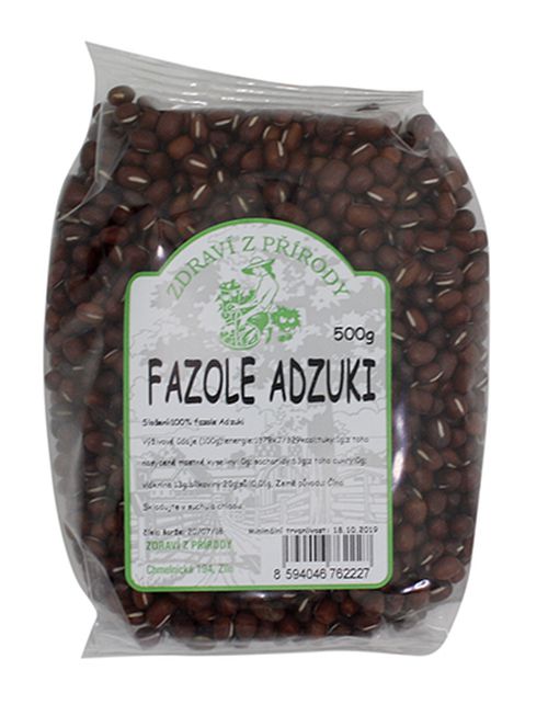 Zdraví z přírody Fazole Adzuki 500g