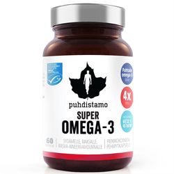 Puhdistamo - Super Omega 3 60 kapslí