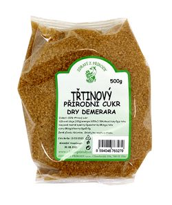 Zdraví z přírody Cukr třtinový Demerara 500g