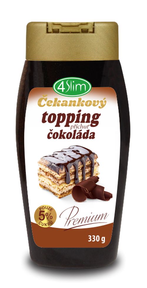 4Slim Čekankový topping - příchuť čokoláda