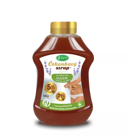 4Slim Čekankový sirup originál 700 g