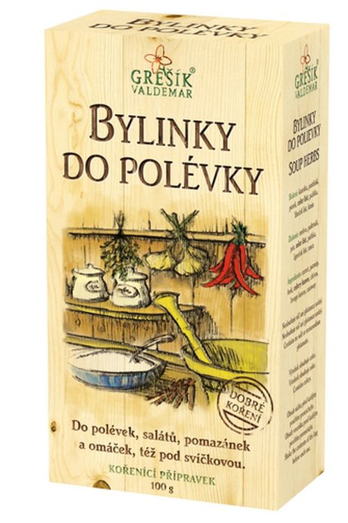 GREŠÍK Dobré koření Bylinky do polévky 100 g