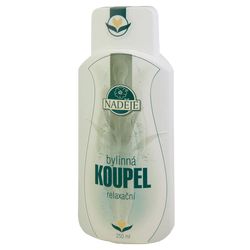 Naděje-byliny NADĚJE-PODHORNÁ Přírodní koupel - nervy, zklidnění 250 ml