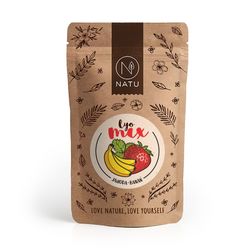 Natu Lyo Mix jahoda a banán 40 g