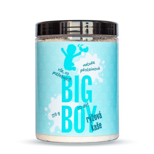 BIG BOY Rýžová proteinová kaše Nature 250 g