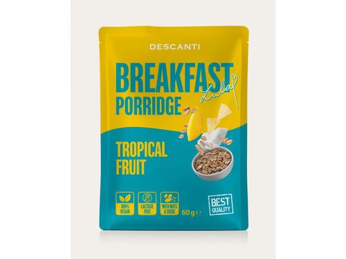 DESCANTI s.r.o Descanti Breakfast porridge -tropical fruit 60 g