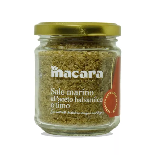 Mořská Sicilská sůl s balzamikovým octem a tymiánem, 300 g