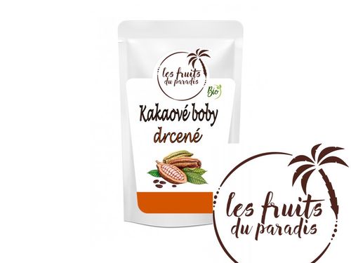 Les fruits de paradis Kakaové boby drcené BIO 1000g