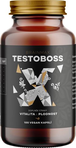 BrainMax Testoboss, 100 vegan kapslí