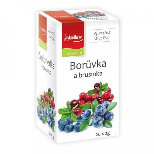 Apotheke Borůvka a brusinka 20 sáčků