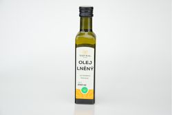 Olej lněný za studena lisovaný Natural 250ml 250ml