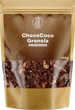BrainMax Pure ChocoCoco Granola, Čokoláda a Kokos, 400 g