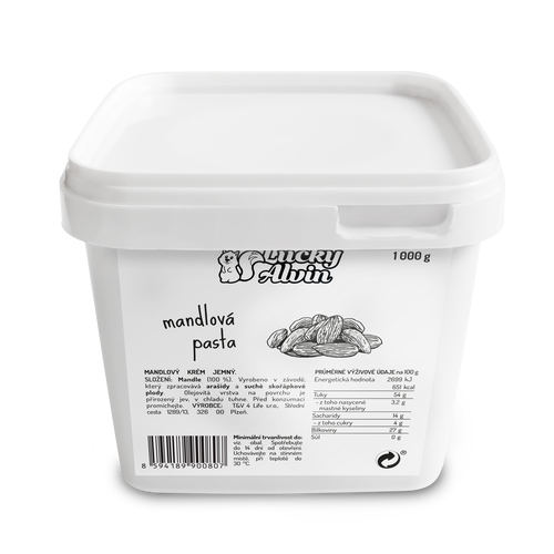 Mandlová pasta x-fine, hluboce pražená 1 kg