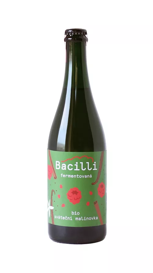Sváteční malinovka BIO 750  ml
