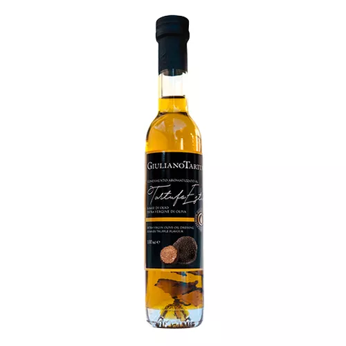 PREMIUM - Extra panenský olivový olej s plátky černého lanýže, 100 ml