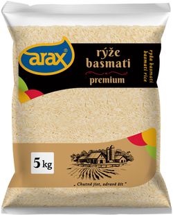 ARAX Rýže Basmati bílá 5 kg