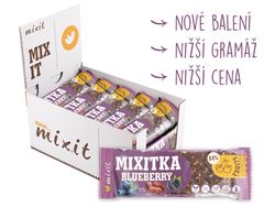 MIXIT Tyčinka Mixitka bez lepku Borůvka 46 g