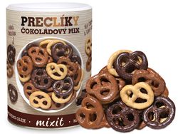 MIXIT Mix preclíků v čokoládě 250 g