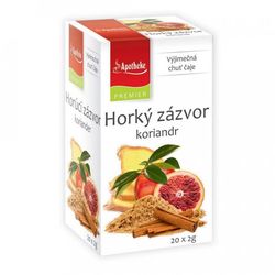 Apotheke Premiere Čaj Horký zázvor a koriandr 20 sáčků