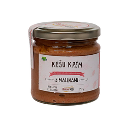 Kešu krém s malinami 190g