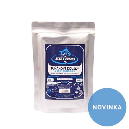 Estass Tuňákové kousky v rostlinném oleji 250 g