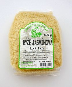 Zdraví z přírody Rýže jasmínová bílá 500g