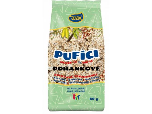 ARAX Pufíci, Pohankové trojhránky 80 g