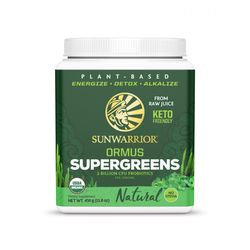 Sunwarrior Ormus Super Greens Bio - Natural, 225g