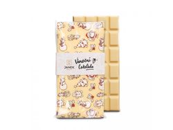 JANEK 30% Čokoláda bílá s potiskem VÁNOCE 85g