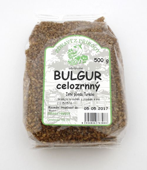 Zdraví z přírody Bulgur celozrnný 500g