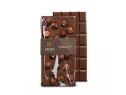 JANEK 34% Čokoláda mléčná s lískovými ořechy 105g