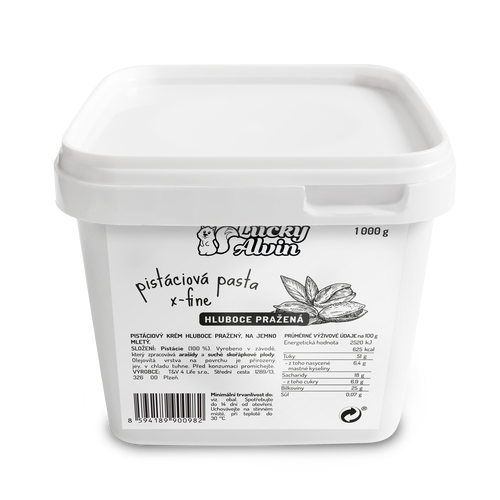 Pistáciová pasta x-fine, hluboce pražená 1 kg