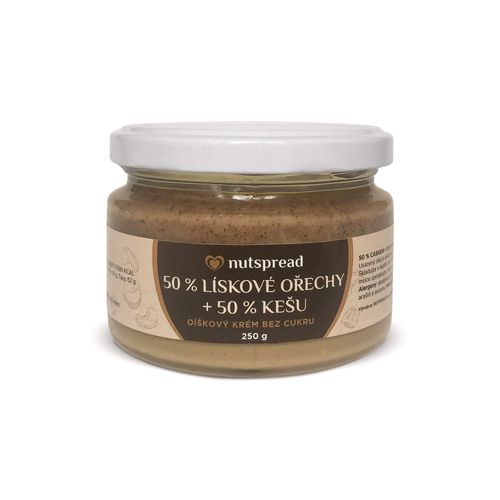 Nutspread 100% dvoubarevné oříškové máslo 250 g