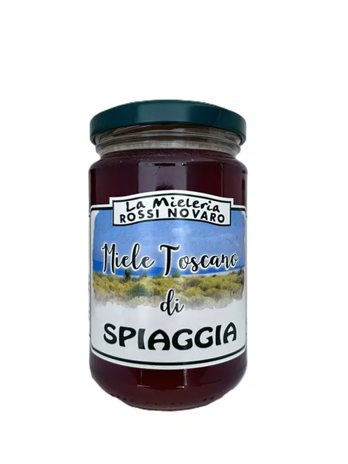 Italský med z plážových květů, 400 g (Miele Toscano di Spiaggia)
